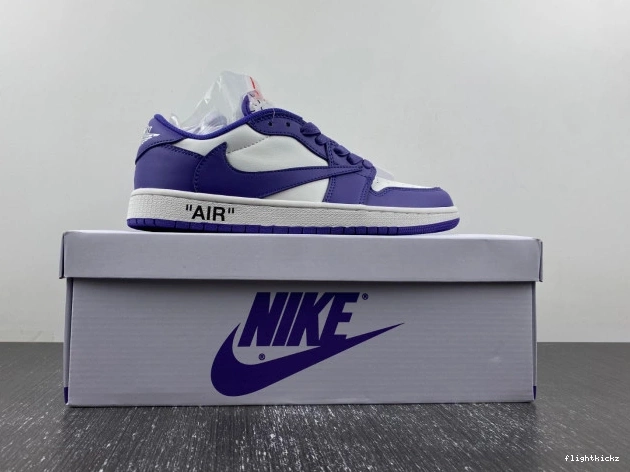 CUSTOM SCOTT X 1 JORDAN TRAVIS OFF-WHITE X DM7890-386 AIR 0813